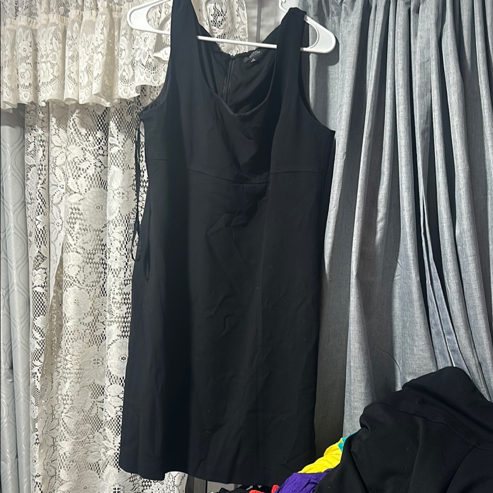 Tahari Classic Black Mini Dress